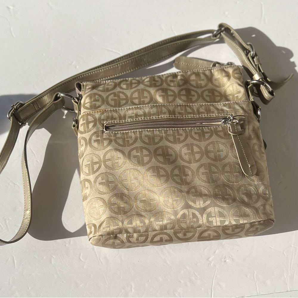 Giani Bernini Circle Signature Lurex Crossbody - Picture 9 of 9